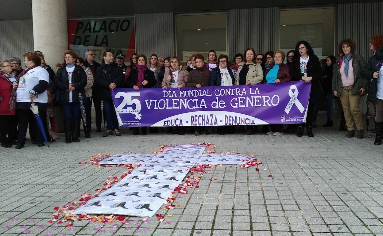 Momentos previos a la lectura del manifiesto