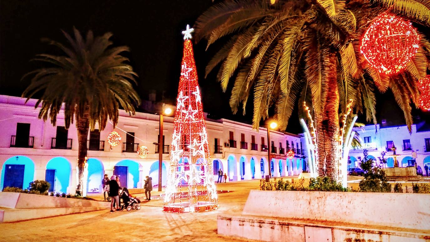 Iluminación navideña en Herrera del Duque