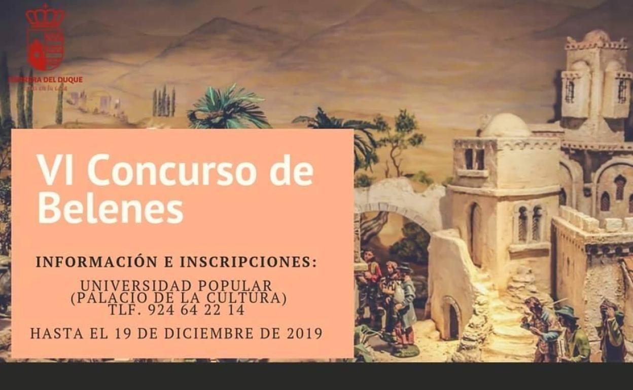 Cartel del IV Concurso de Belenes de Herrera del Duque
