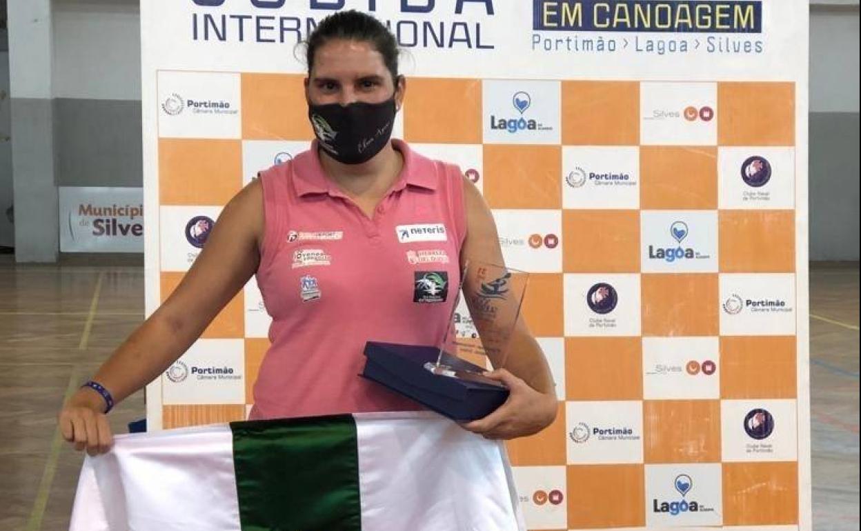 La herrereña Elena Ayuso acaba segunda en Portimão