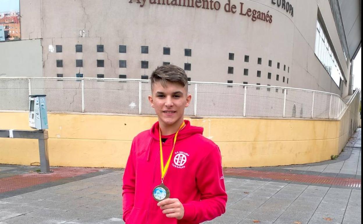 Ismael Muñoz De la Flor se clasifica en la Liga Nacional de Karate