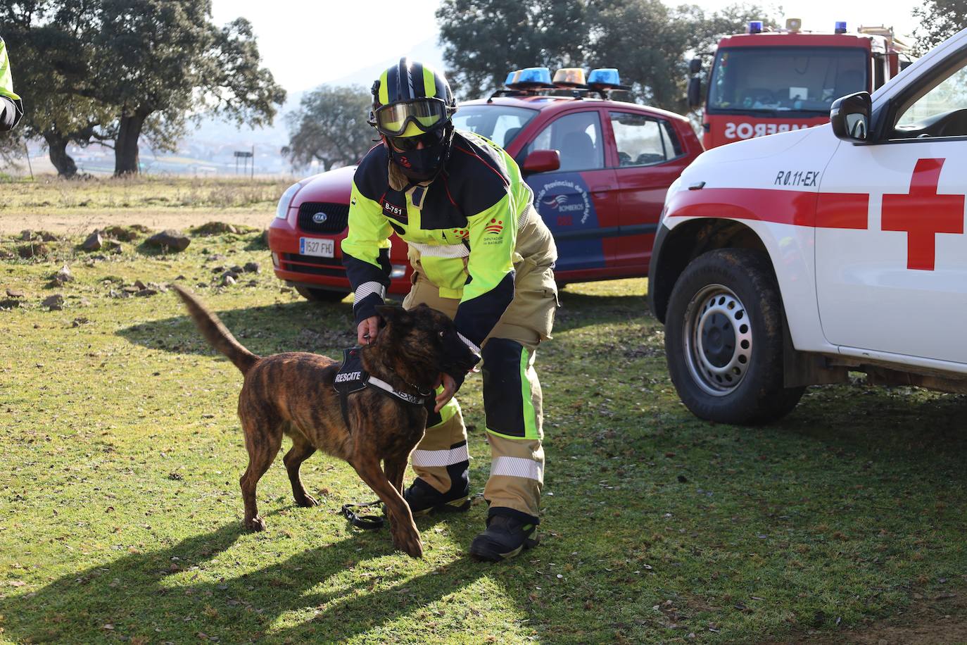 Fotos: Simulacro de Rescate Herrera del Duque