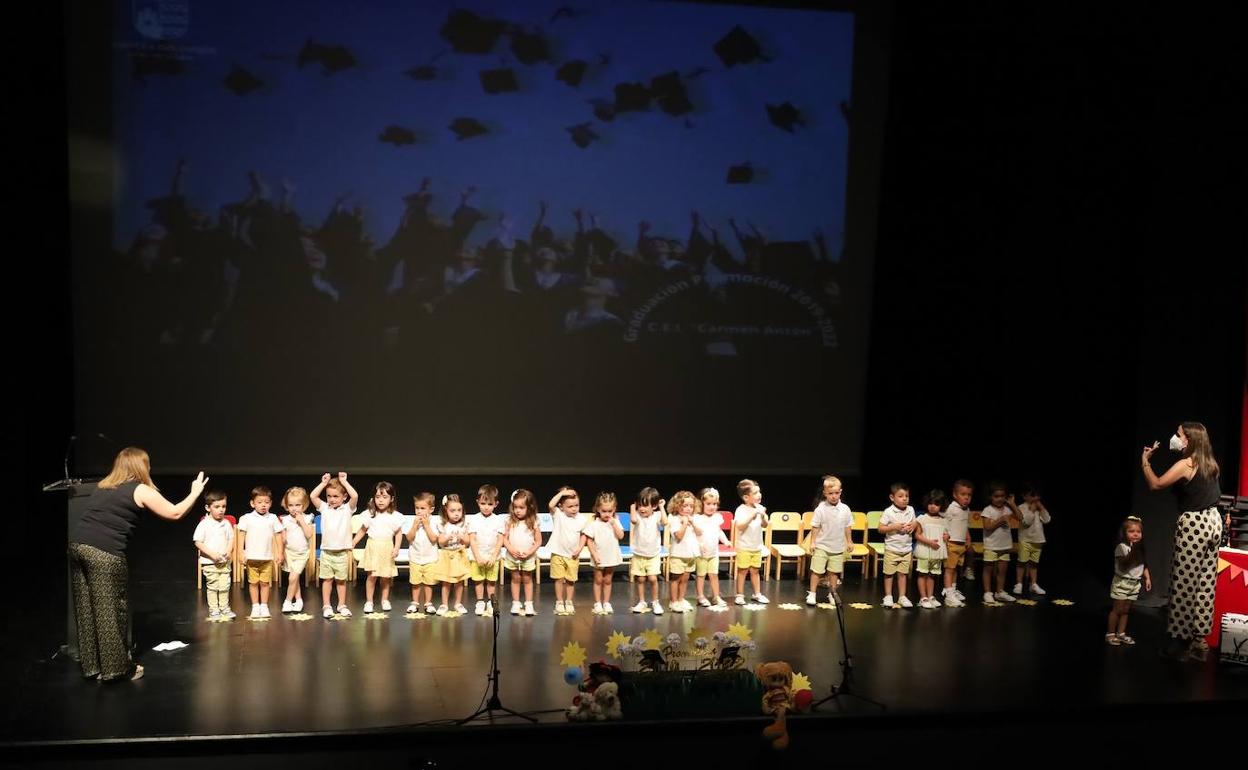 Graduación de los niños y niñas del CEI «Carmen Antón»