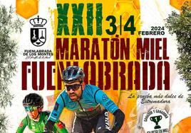 Cartel promocional de la XXII Maratón de la Miel