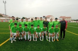 SP Herrera Infantil durante un entrenamiento