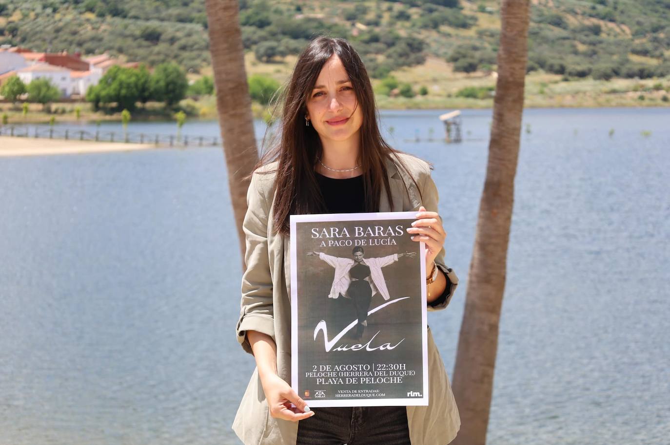 Sara Baras actuará el 2 de agosto en la playa de Peloche