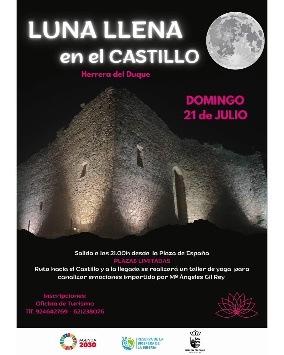 Luna Llena en el Castillo de Herrera del Duque | Hoy