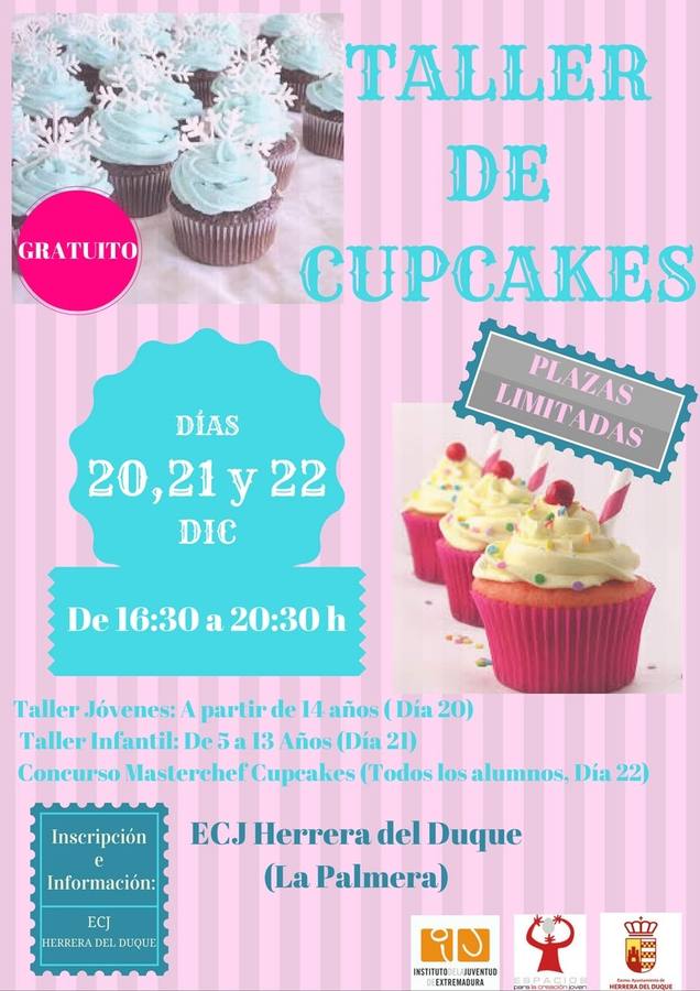 El Espacio para la Creación Joven pone en marcha la segunda edición del taller de cupcakes
