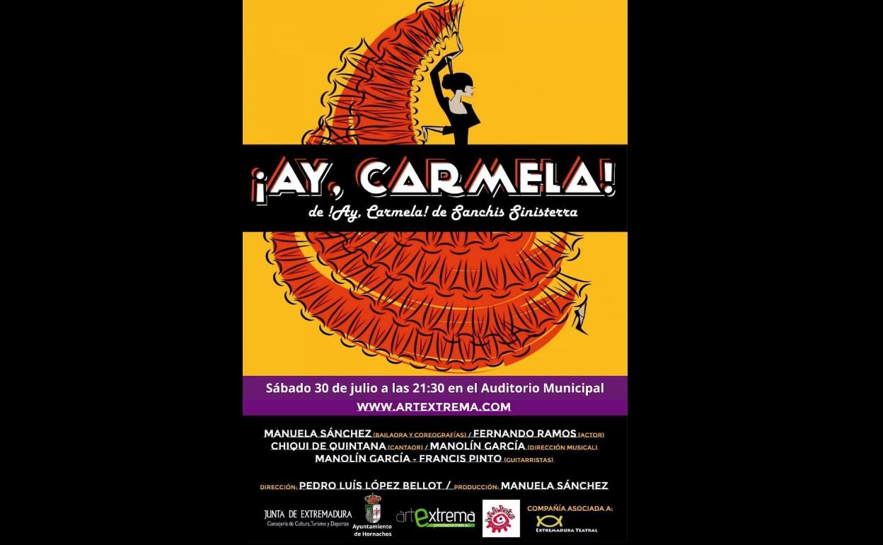 El Auditorio Municipal acoge este sábado el montaje ¡Ay Carmela!