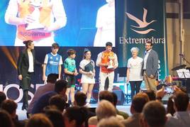 Alcalde y miembros clubs y asociaciones deportivas