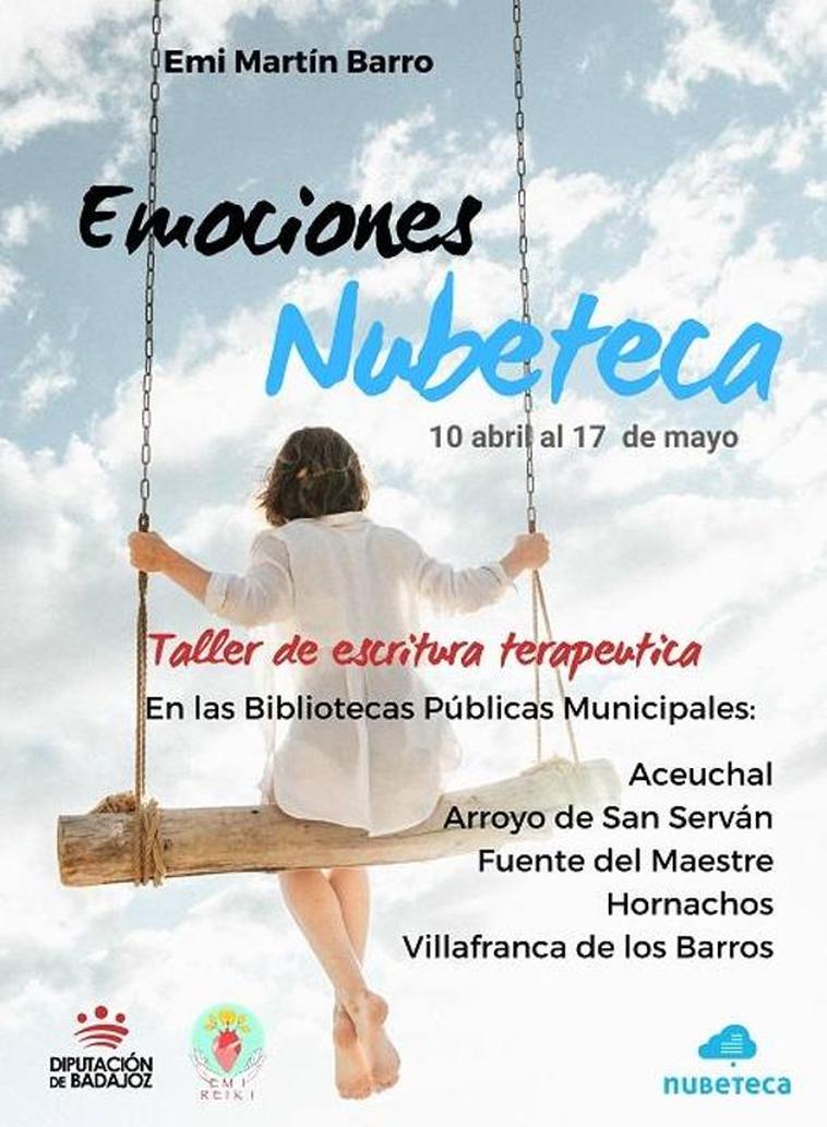 La Biblioteca Municipal acogerá un «Taller de escritura terapeútica» denominado Emociones Nubeteca