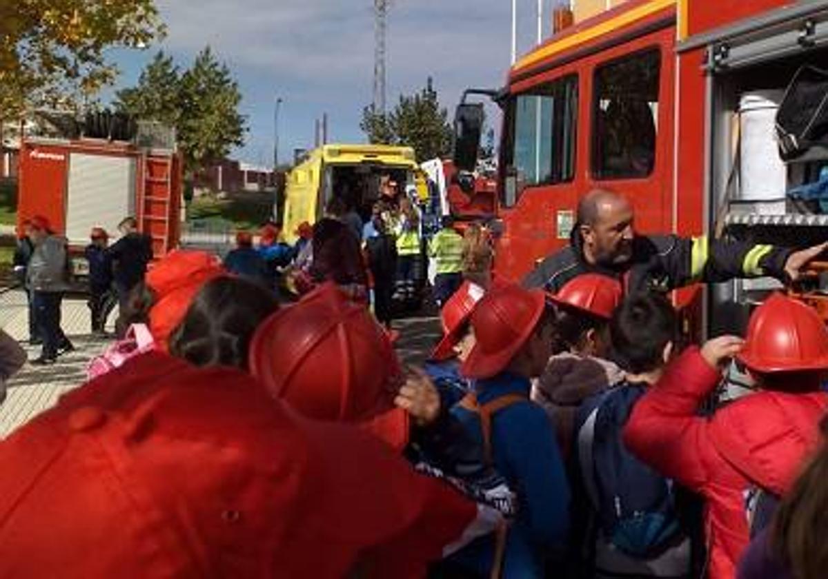 El Parque de Bomberos llevará a cabo diferentes actividades con los escolares dentro de la «Semana de Prevención de Incendios»