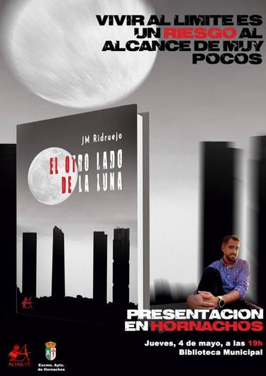 La Biblioteca Municipal acoge la presentación de la primera novela de JM Ridruejo «El otro lado de la luna»