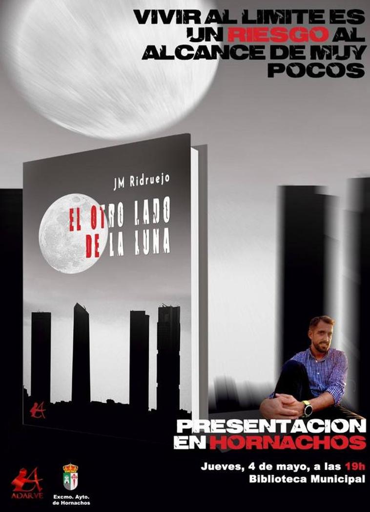La Biblioteca Municipal acoge la presentación de la primera novela de JM Ridruejo «El otro lado de la luna»