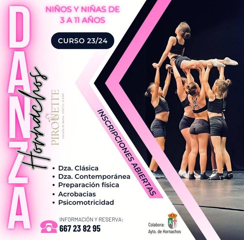 La escuela de danza Pirouette abre su periodo de matriculación para el nuevo curso 2023 -2024