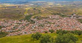 Vista aérea de Hornachos