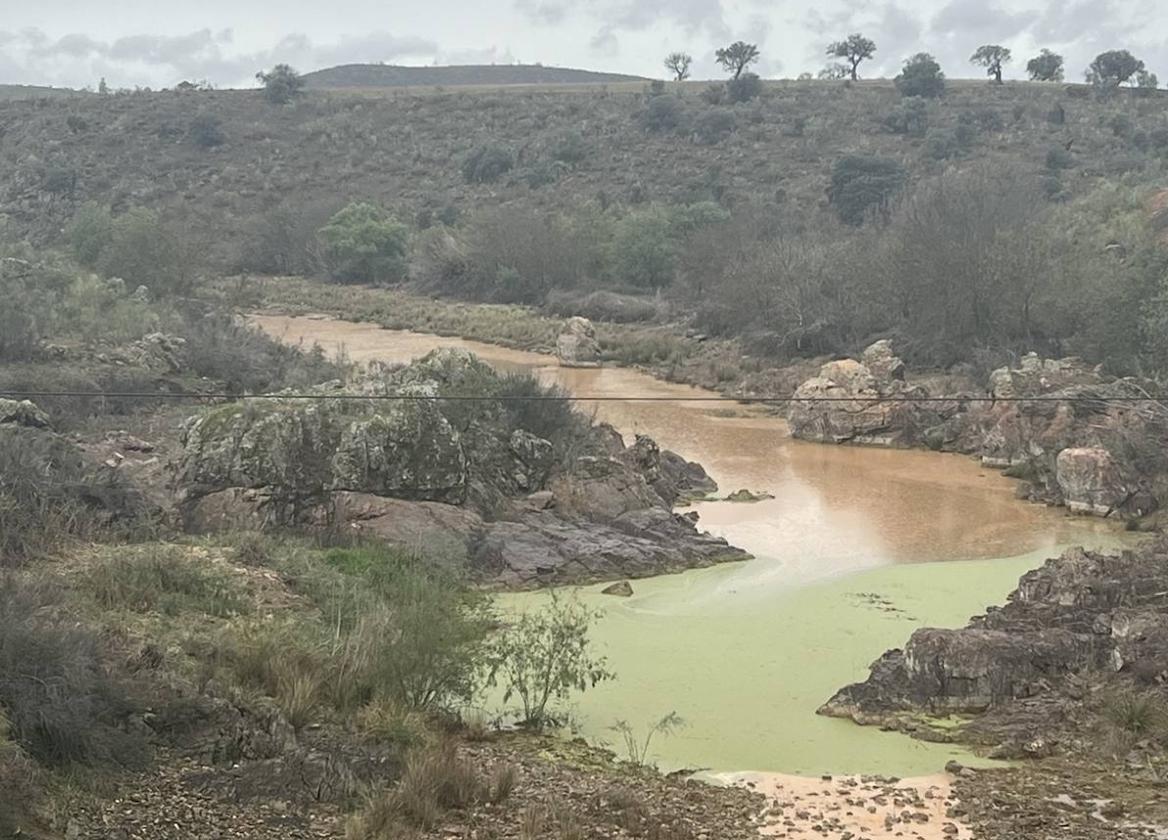 Las lluvias caidas en los últimos días hacen subir la Presa de los Molinos un 0,16%