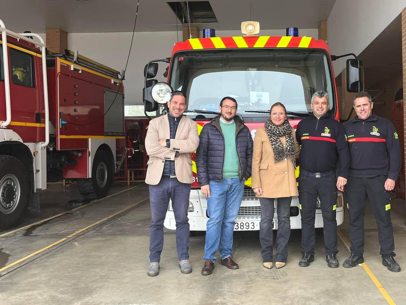 La Diputación de Badajoz invertirá 70.000 euros en obras de mejoras del Parque de Bomberos de la localidad