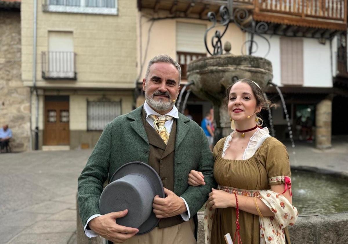 Dos hornachegos en el Festival de Ópera de la Vera