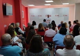 El PSOE celebra el acto fin de campaña a las elecciones europeas con Francisco Buenavista y Rafael Lemus