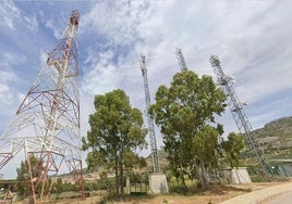 Antenas paraje «Los Tomillares»