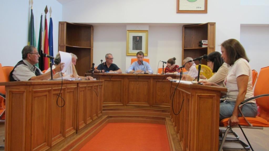 Último pleno ordinario.