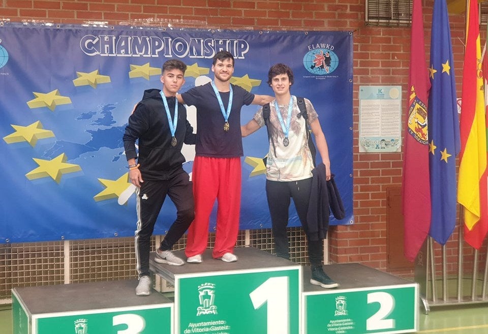 Jorge Martín, medalla de bronce en el europeo de Wushu-Kung Fu