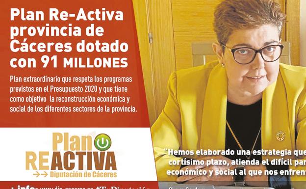 Charo Cordero, presentó el Plan Re-Actival