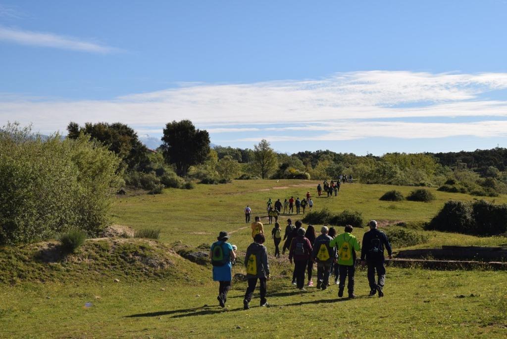 Ruta senderista diurna celebrada en Jaraíz en 2019.