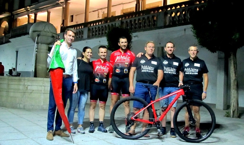 Presentación del equipo el pasado año. 