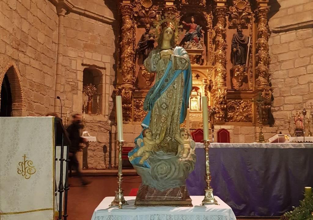La Inmaculada, anoche en Santa María.