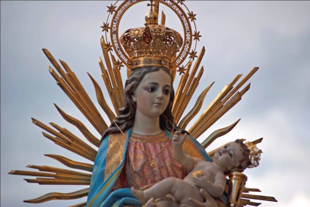 La Virgen del Salobrar, Patrona de Jaraíz de la Vera. 