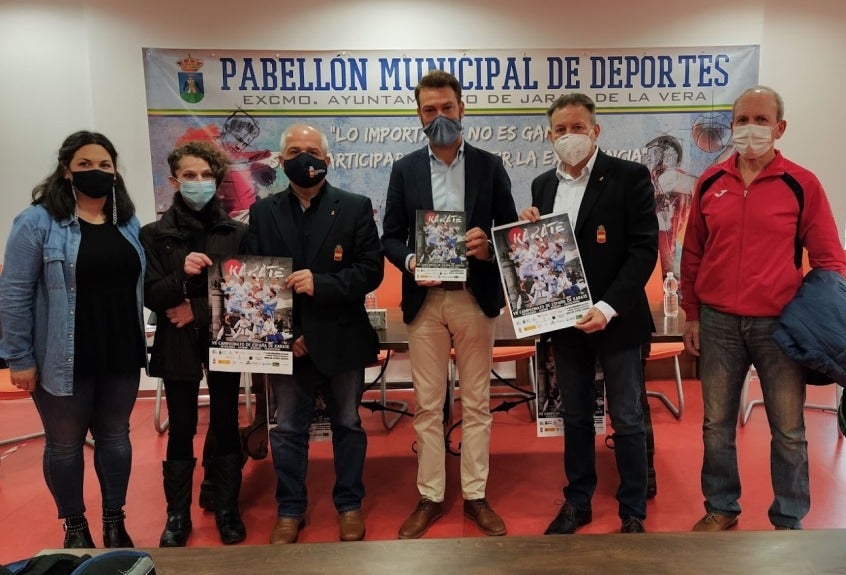 Presentación del Campeonato de España de Karate de 2020. 