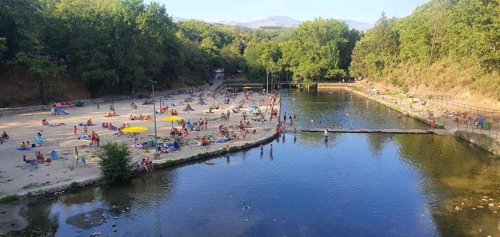 Piscina natural del Lago. 