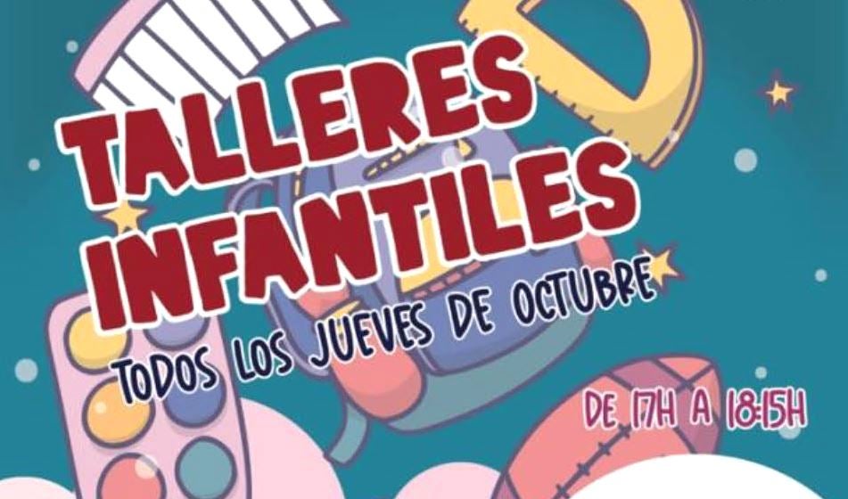 Talleres infantiles en la biblioteca municipal