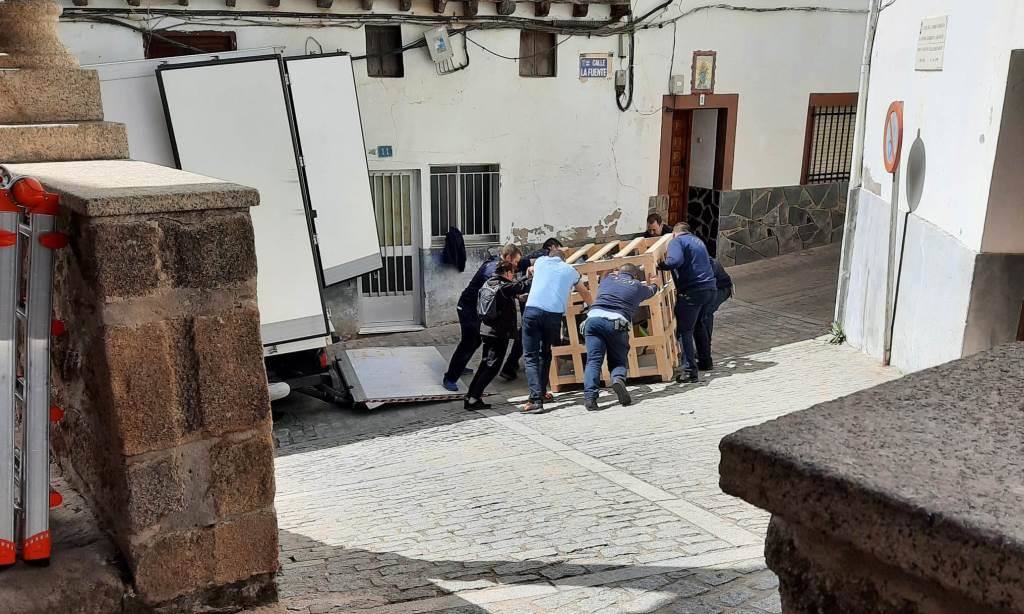 Trnasporte de la pila.