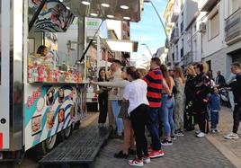 Uno de los puestos habituales de la feria.