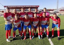 El Jaraíz en el partido jugado en el polideportivo contra el Santa Amalia.