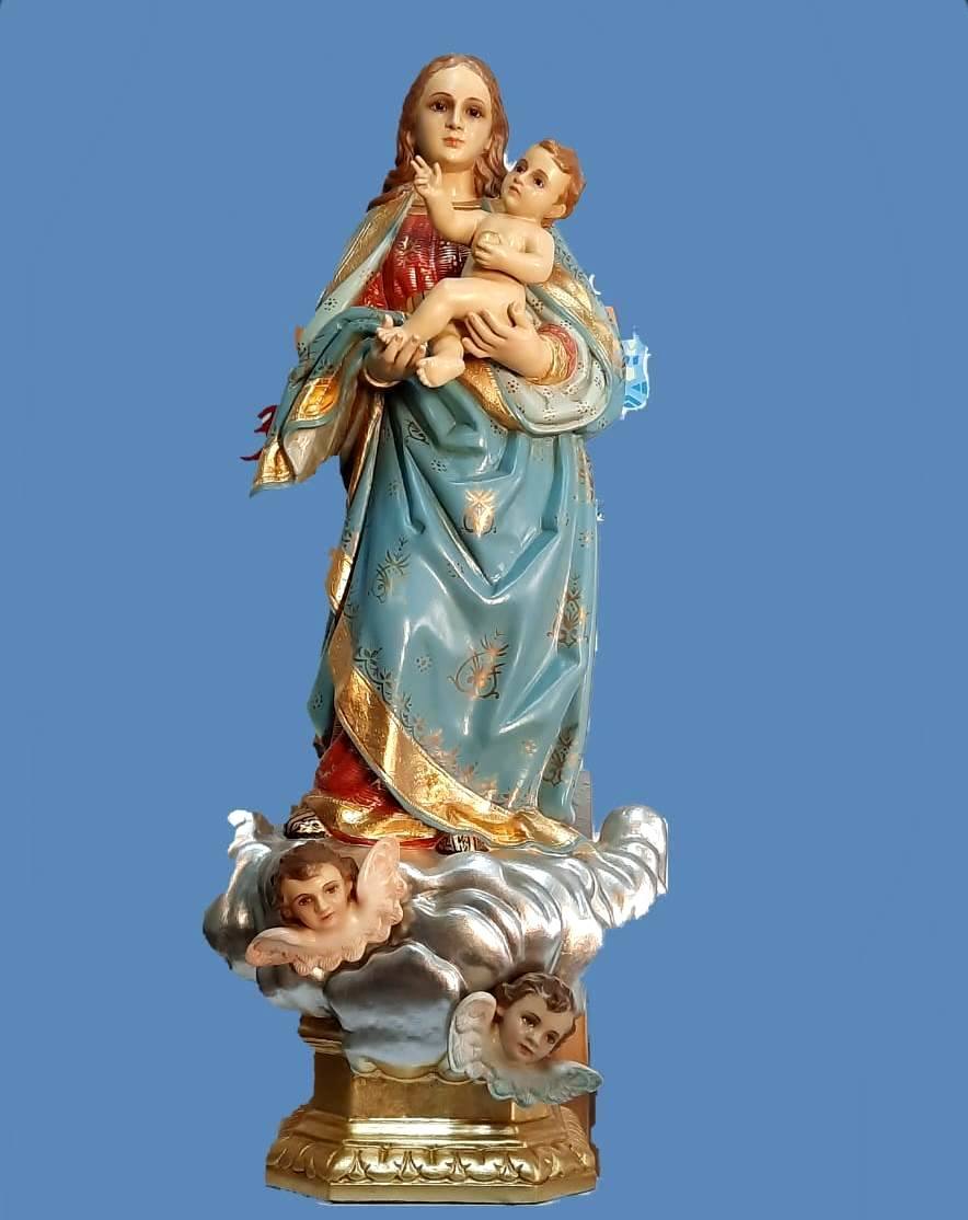 El domingo se presenta la Virgen de los niños, una imagen pequeña de la Patrona
