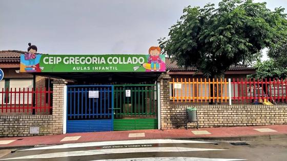 El edificio de Educación Infantil del Gregoria Collado estrena rótulo