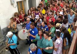 Pasacalles de los encierros de las ferias de 2023.