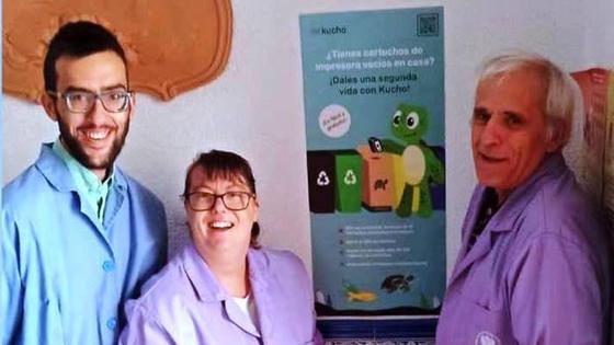 Vera Plena Inclusión da a los cartuchos una segunda vida