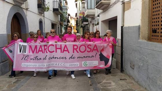 El domingo se celebrará la marcha rosa contra el cáncer