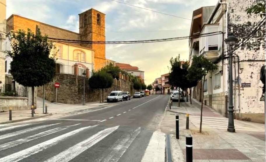 Salida Ronda de San Miguel y entrada Rambla del Carmen.