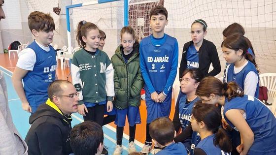 La Escuela de Deportes participa en la Liga Norte de Minibasket Alevín Mixto