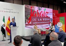 Presentación en Fitur del proyecto 'Saborea Jaraíz'.
