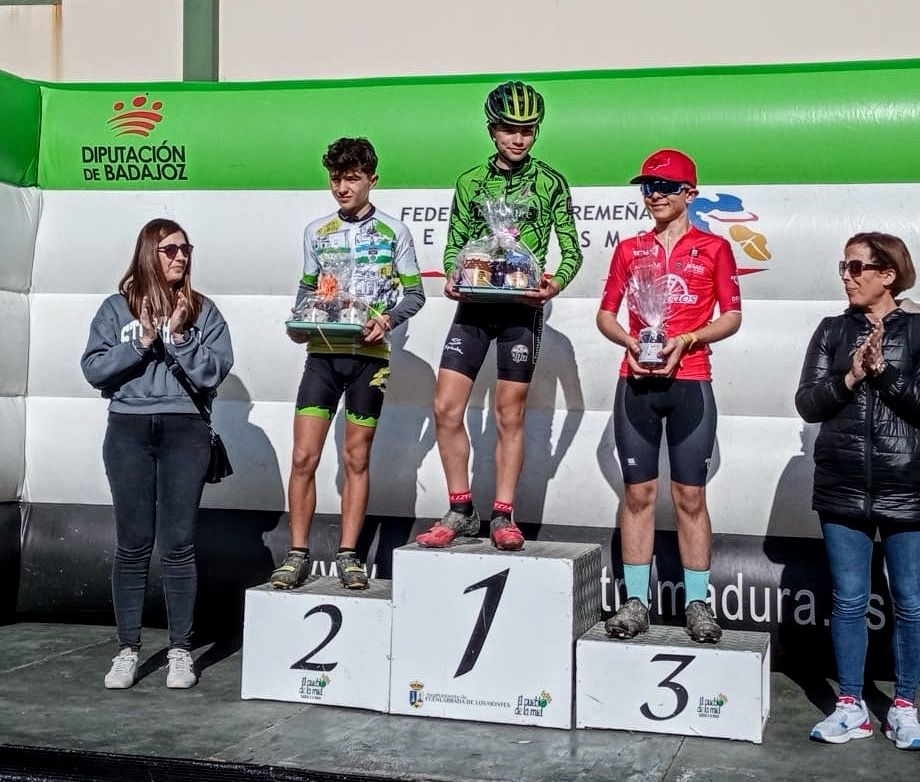 Aitor durante la entrega de premios.
