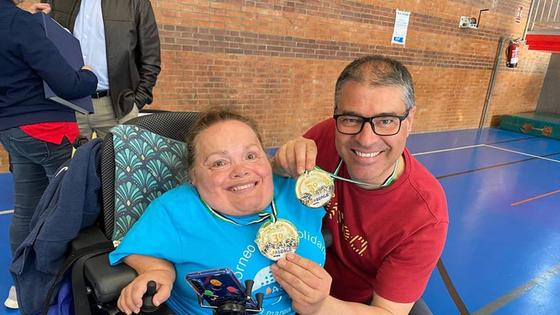 Fili Sánchez, bronce en el Campeonato de Boccia de Extremadura