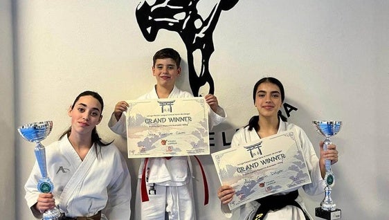 Tres alumnos del Club de Karate Jaraíz, campeones de la Kaizen League