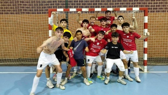 El CD Jaraíz Fútbol Sala, campeón de la Primera División Extremeña Juvenil
